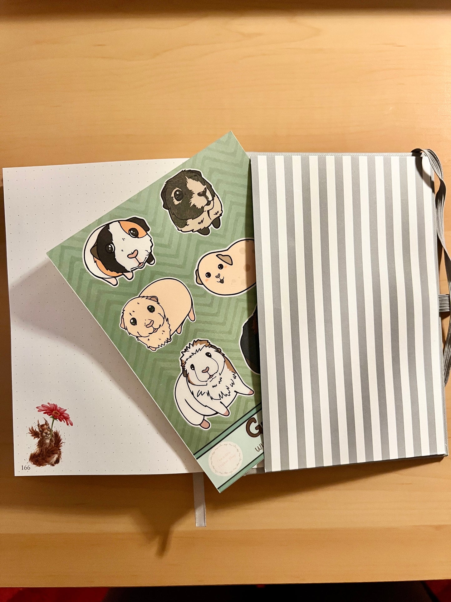 Cute Guinea Pig Sticker Sheet | Adorable Guinea Pig Stickers for Journals, Laptops & Crafts