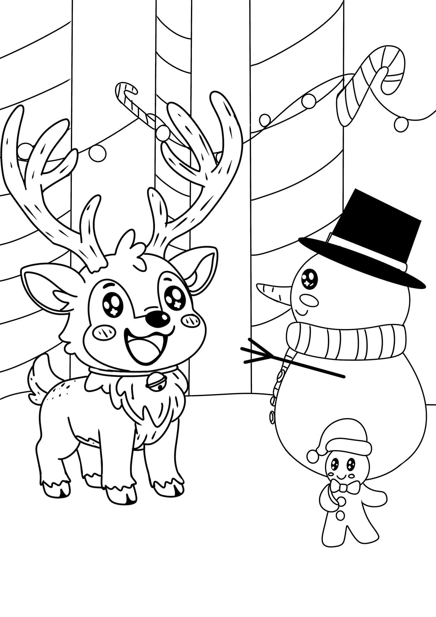 The Tale of Little Jack Ginger – Christmas Colouring Story Book