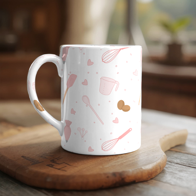 Baking Collection Digital Download – Seamless Baking Patterns (3 Designs)