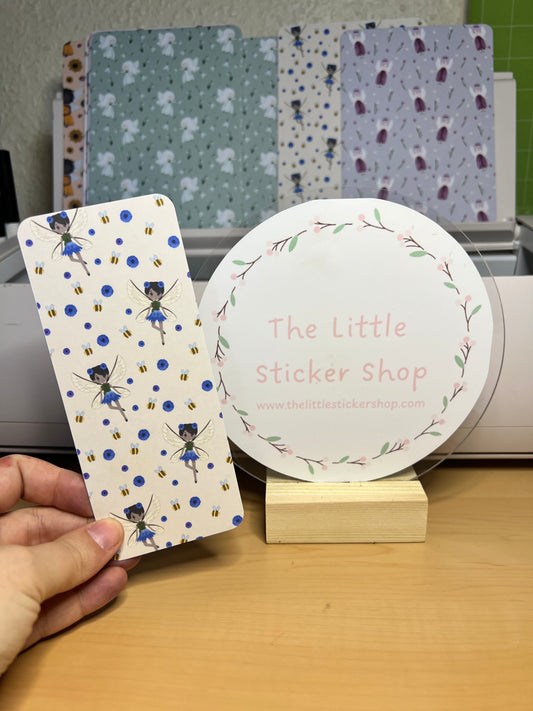 Cornflower Fairy Bookmark