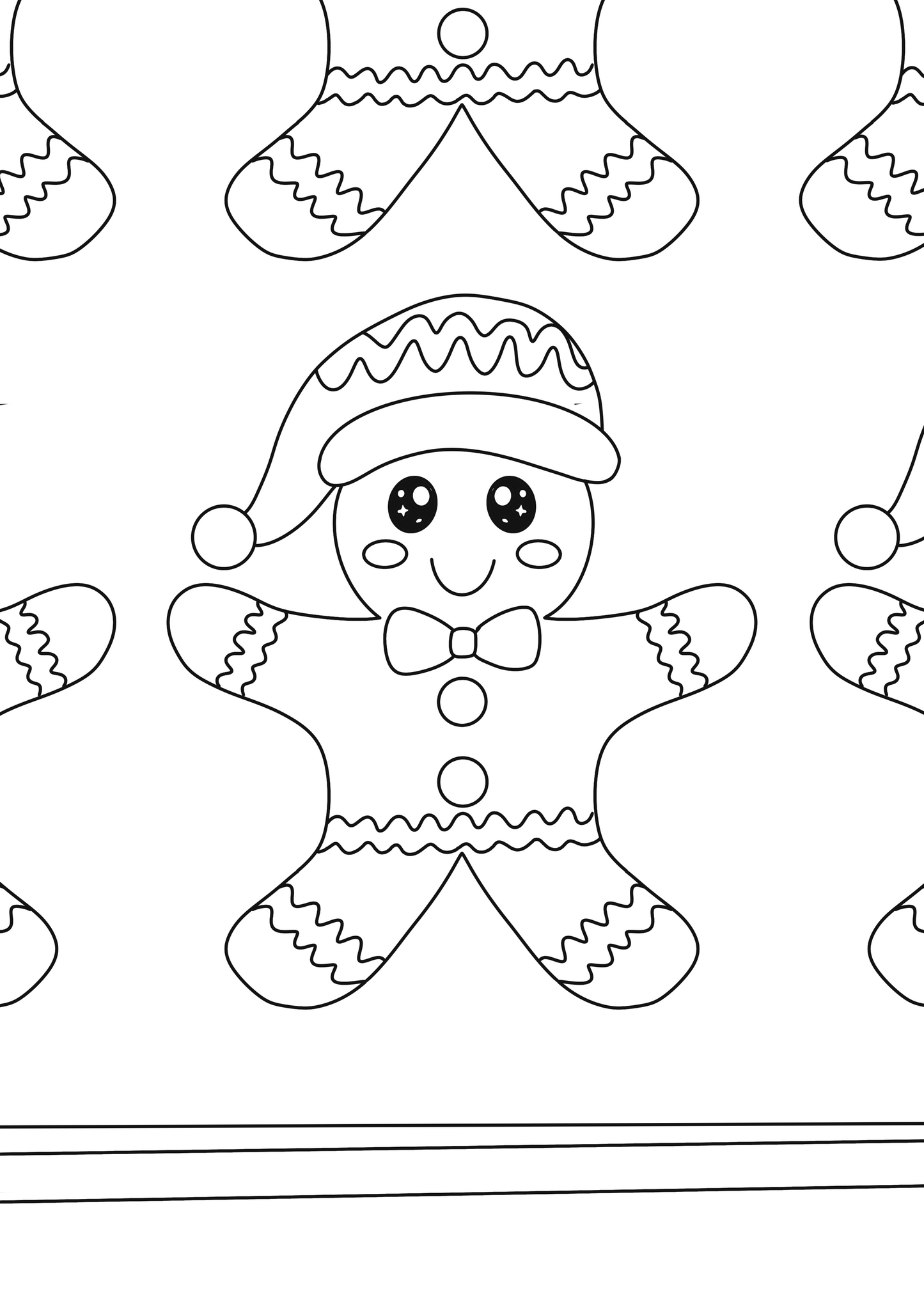 The Tale of Little Jack Ginger – Christmas Colouring Story Book