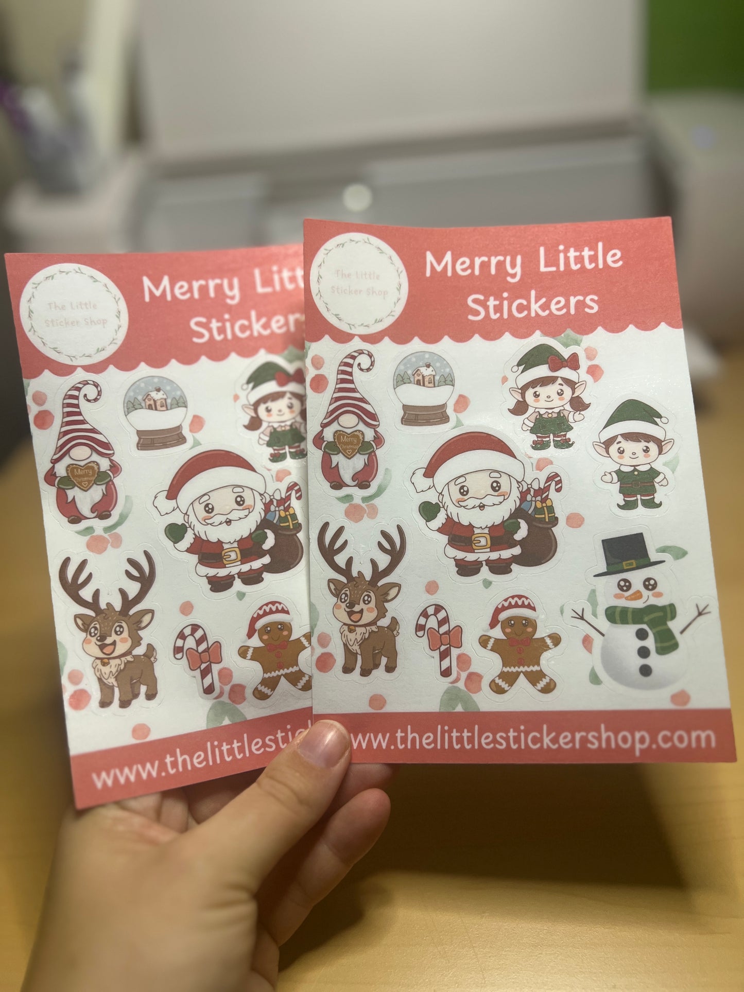 Merry Little Stickers - Cute Christmas Stickers