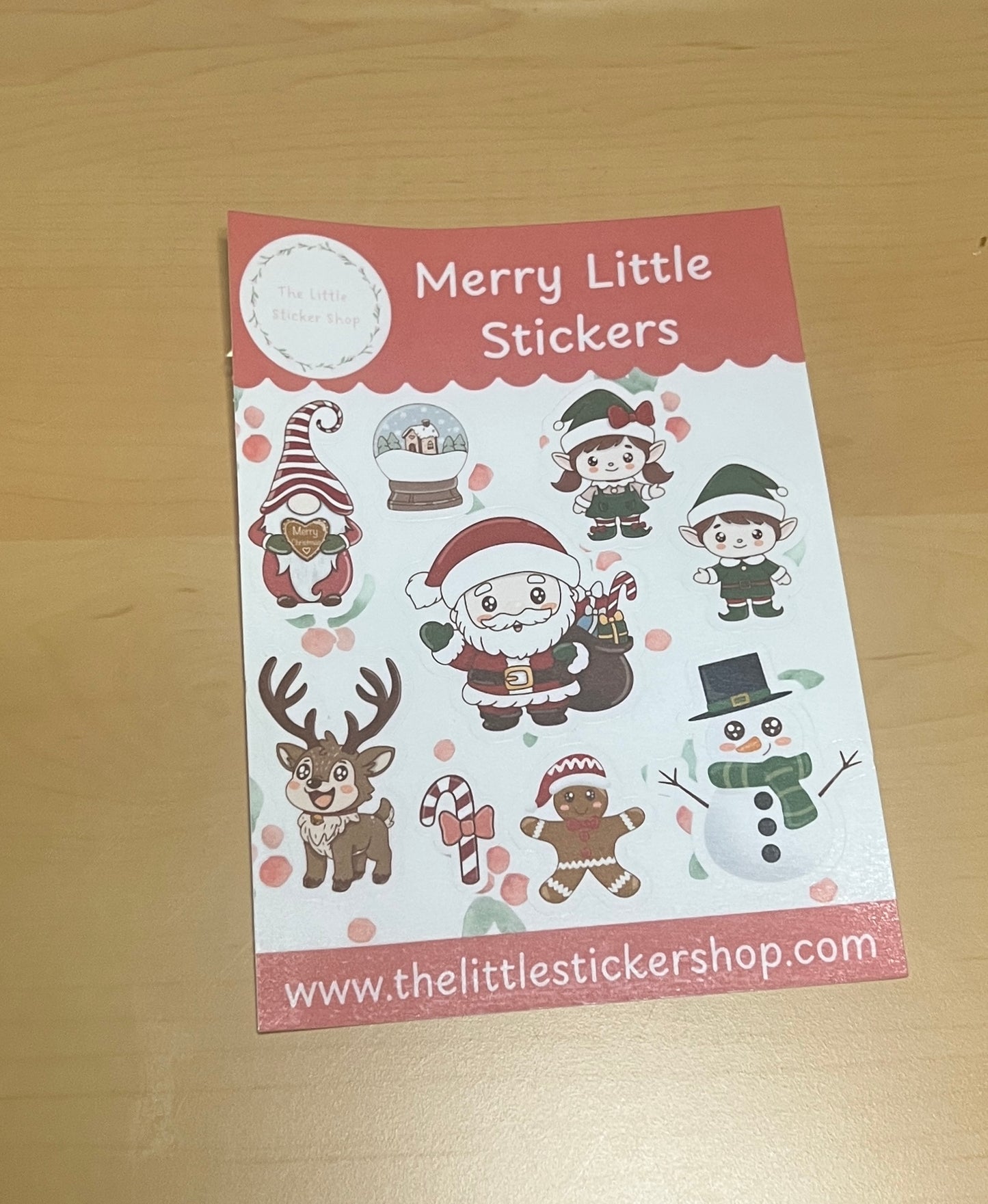 Merry Little Stickers - Cute Christmas Stickers