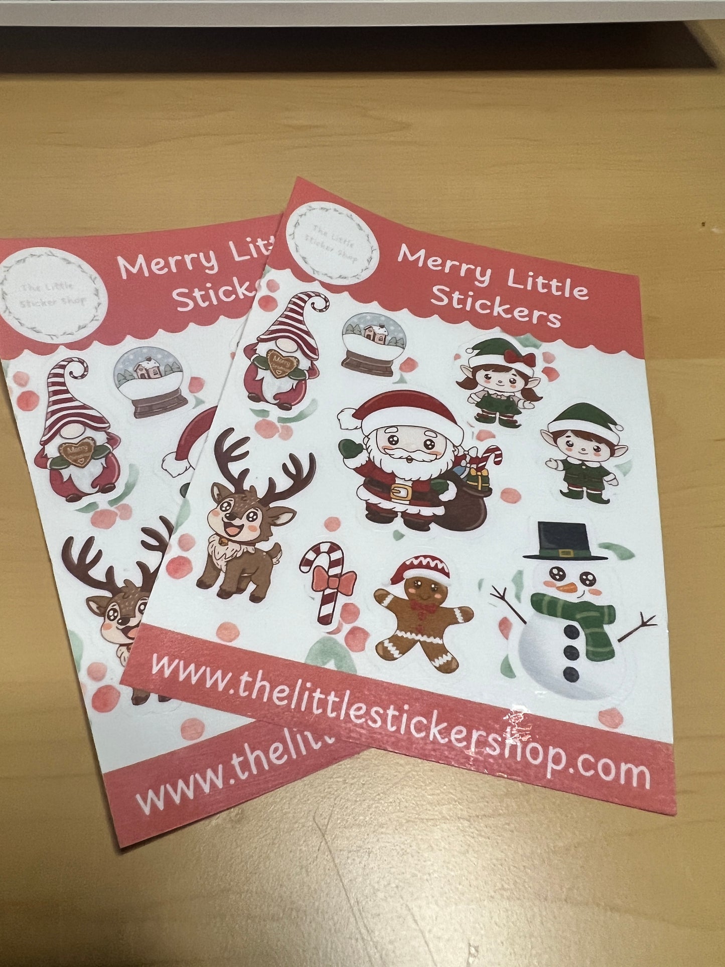 Merry Little Stickers - Cute Christmas Stickers