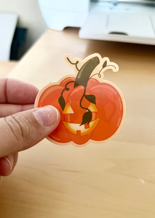 Spooky Cute Halloween Sticker Pack - Set of 4 Die-cut Stickers with Baz the Bat, Spooky the Ghost, Bonnie Bear and a Pumpkin